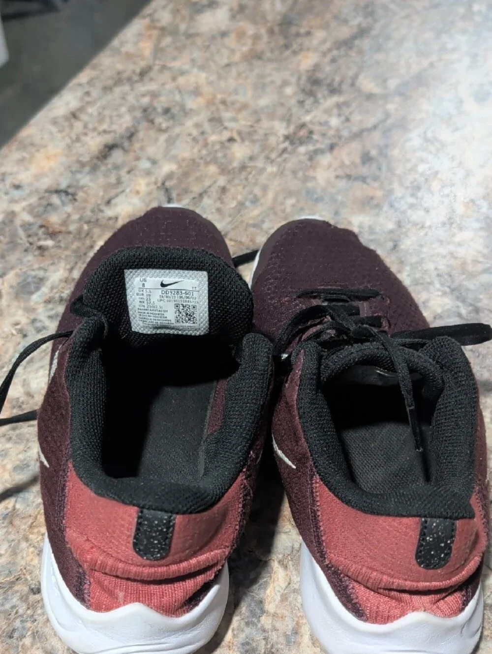Nike Women’s Athletic Shoes - Black & Burgundy